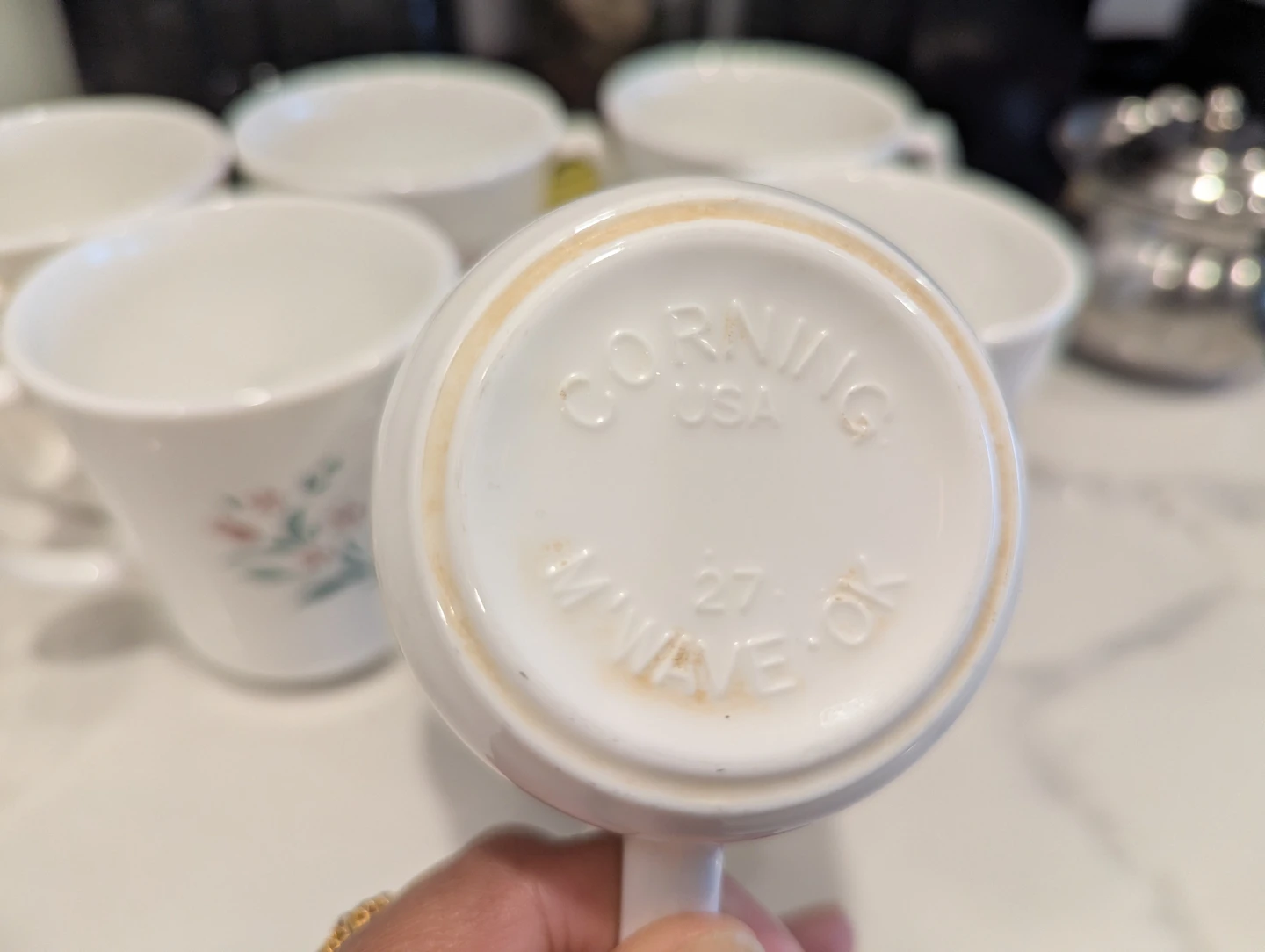 Corelle/Corning Mugs Set of 6 Floral - photo 3