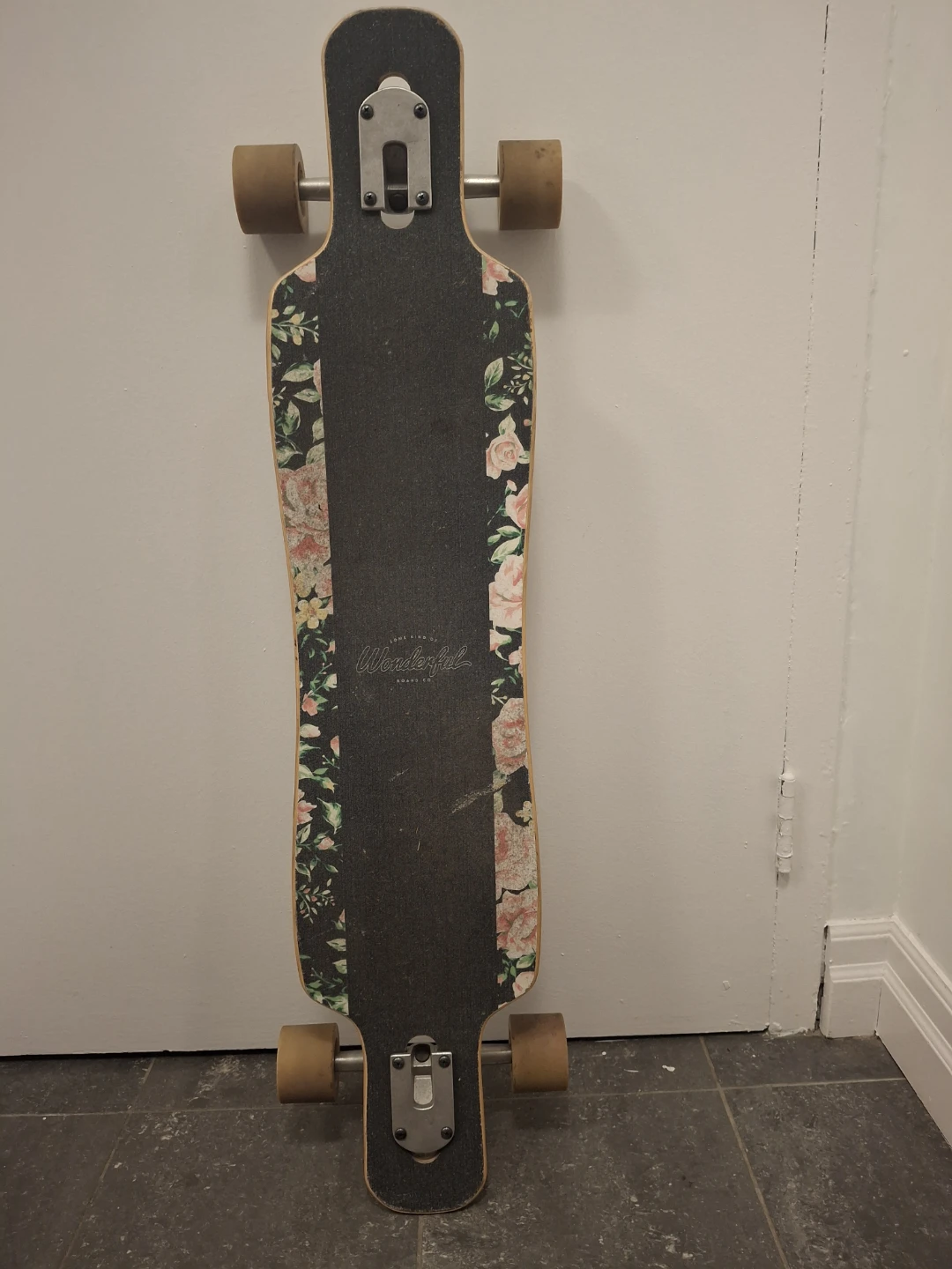 Longboard Skateboard, Floral Design, Wonderful - photo 2