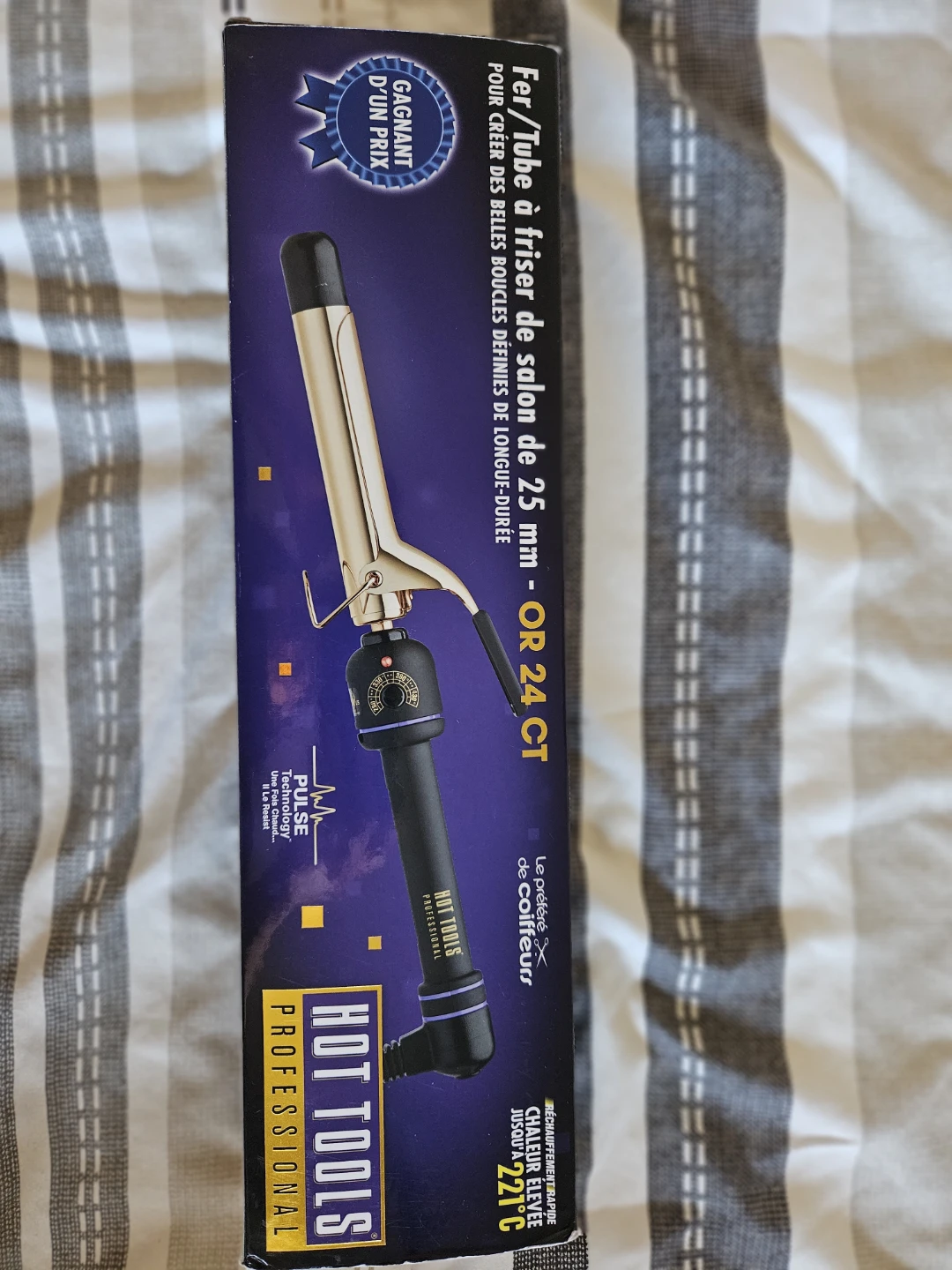 Hot Tools Professional 1" Salon Curling Iron/Wand - 24K Gold - photo 4