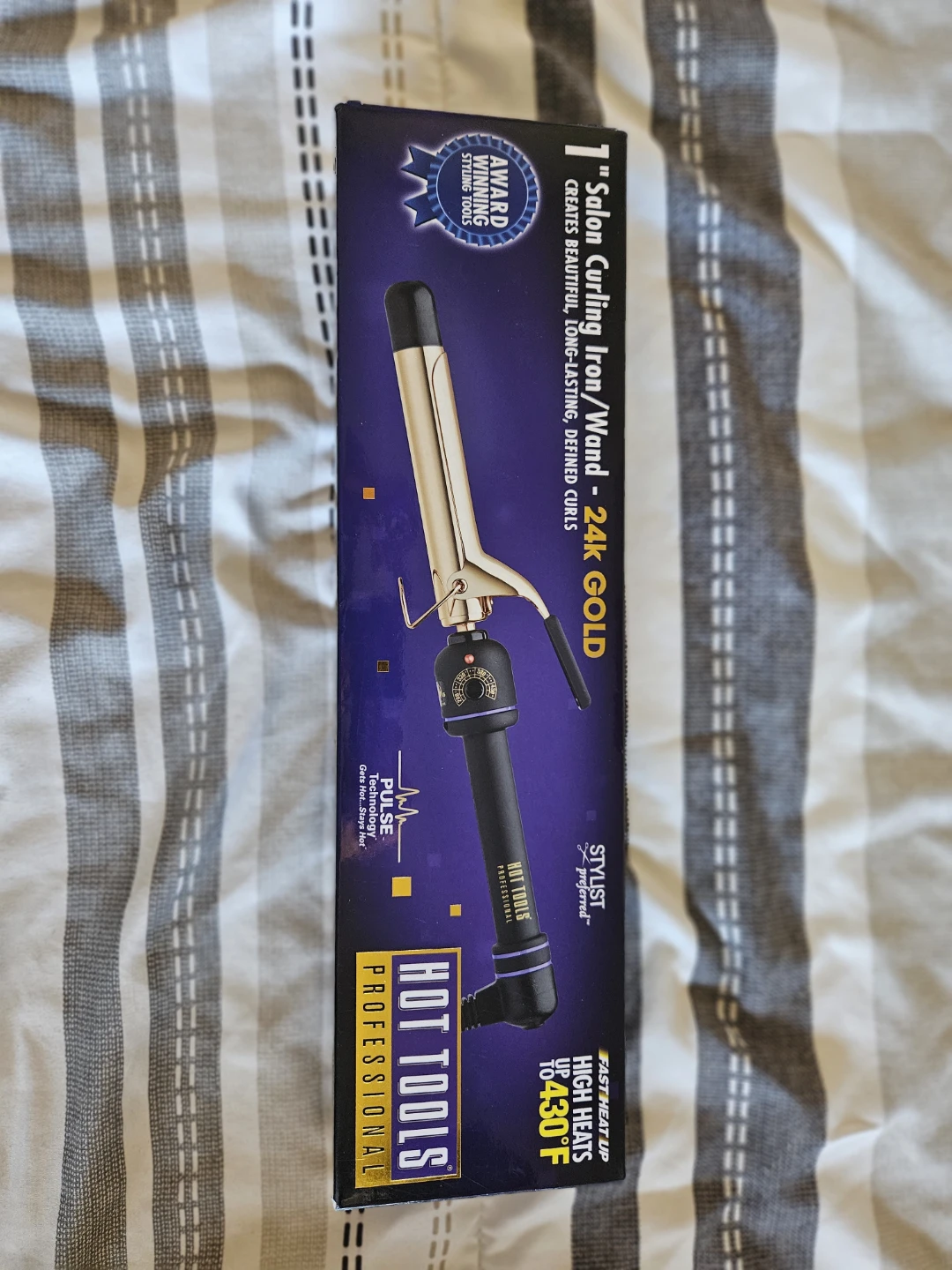 Hot Tools Professional 1" Salon Curling Iron/Wand - 24K Gold - photo 5