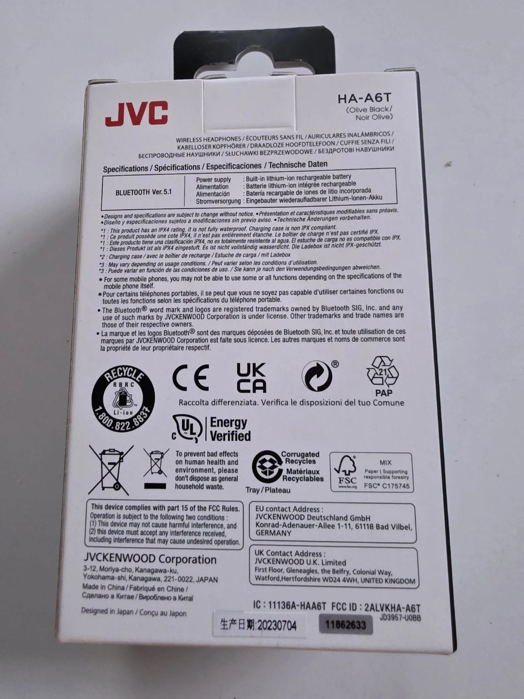 JVC Gummy mini True Wireless Earbuds HA-A6T - photo 2