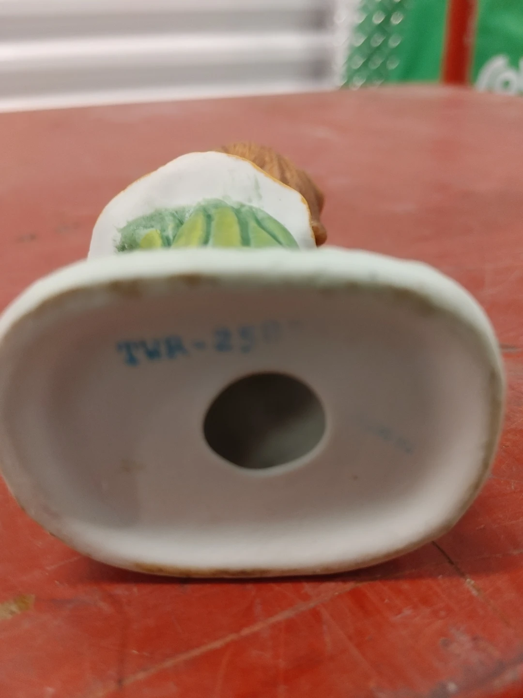 Ceramic Figurine of Girl with Turtle - photo 2