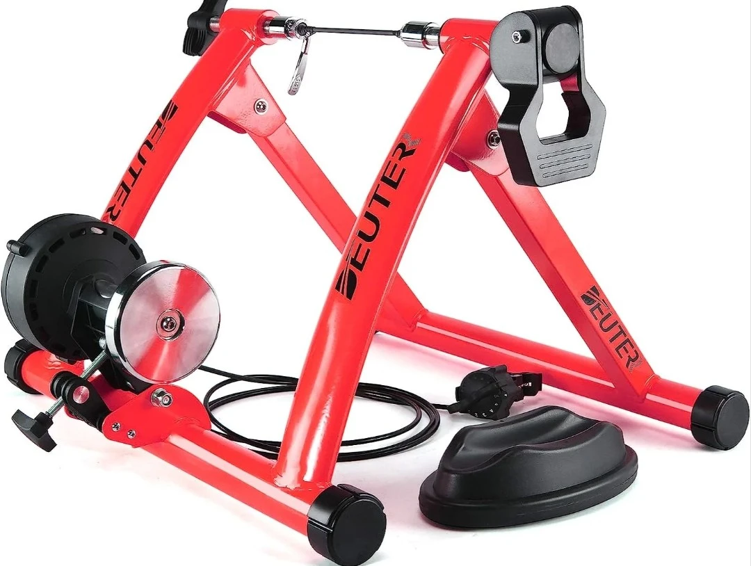 Brand New CXWXC MT-04C Indoor Magnetic Bike Trainer – Red - photo 2