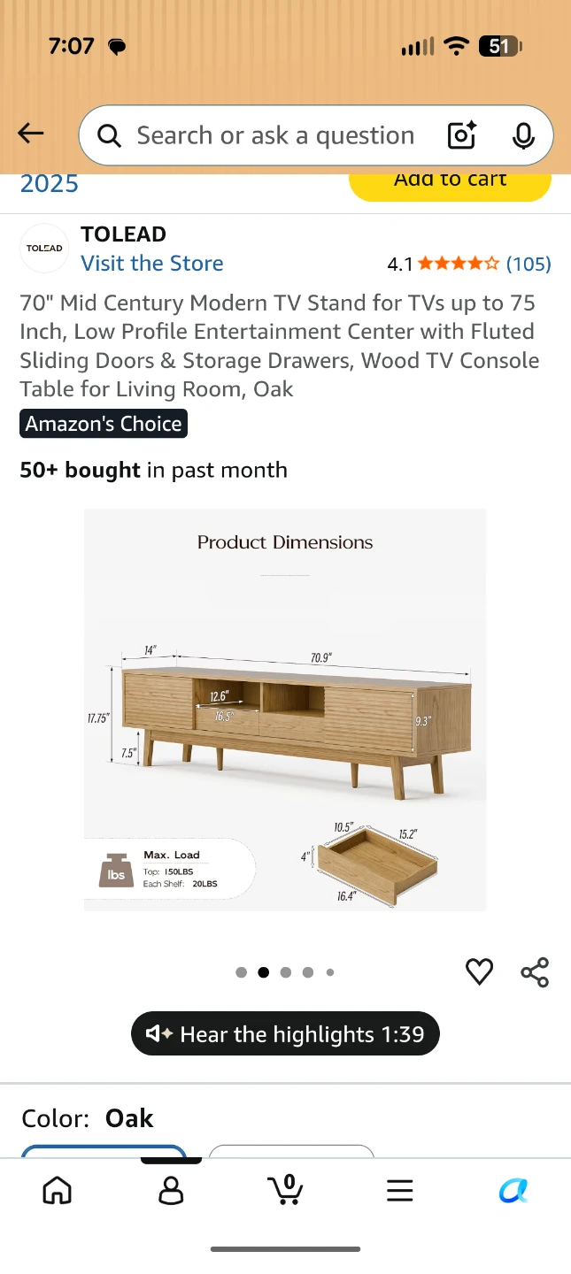 Samsung TV 55 inch(2017) + Tv Stand + TV console - photo 3