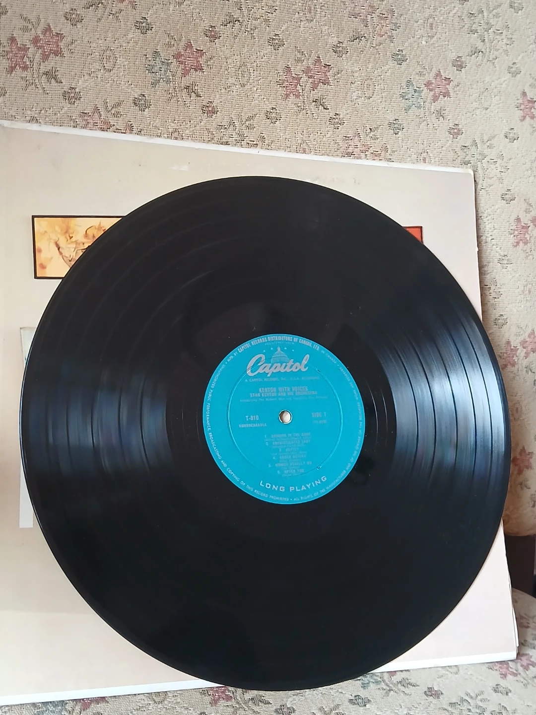 Kenton with Voices Capitol Records Vinyl LP - photo 2