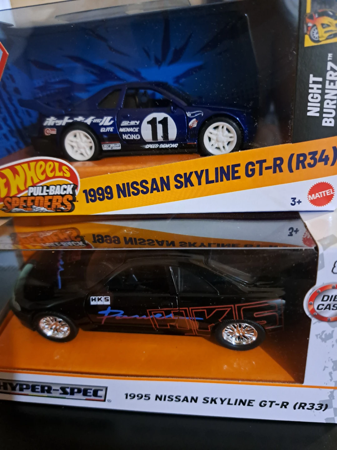 Hot Wheels/Jada, Nissan Skyline GT-R(33-34), 1995/99,