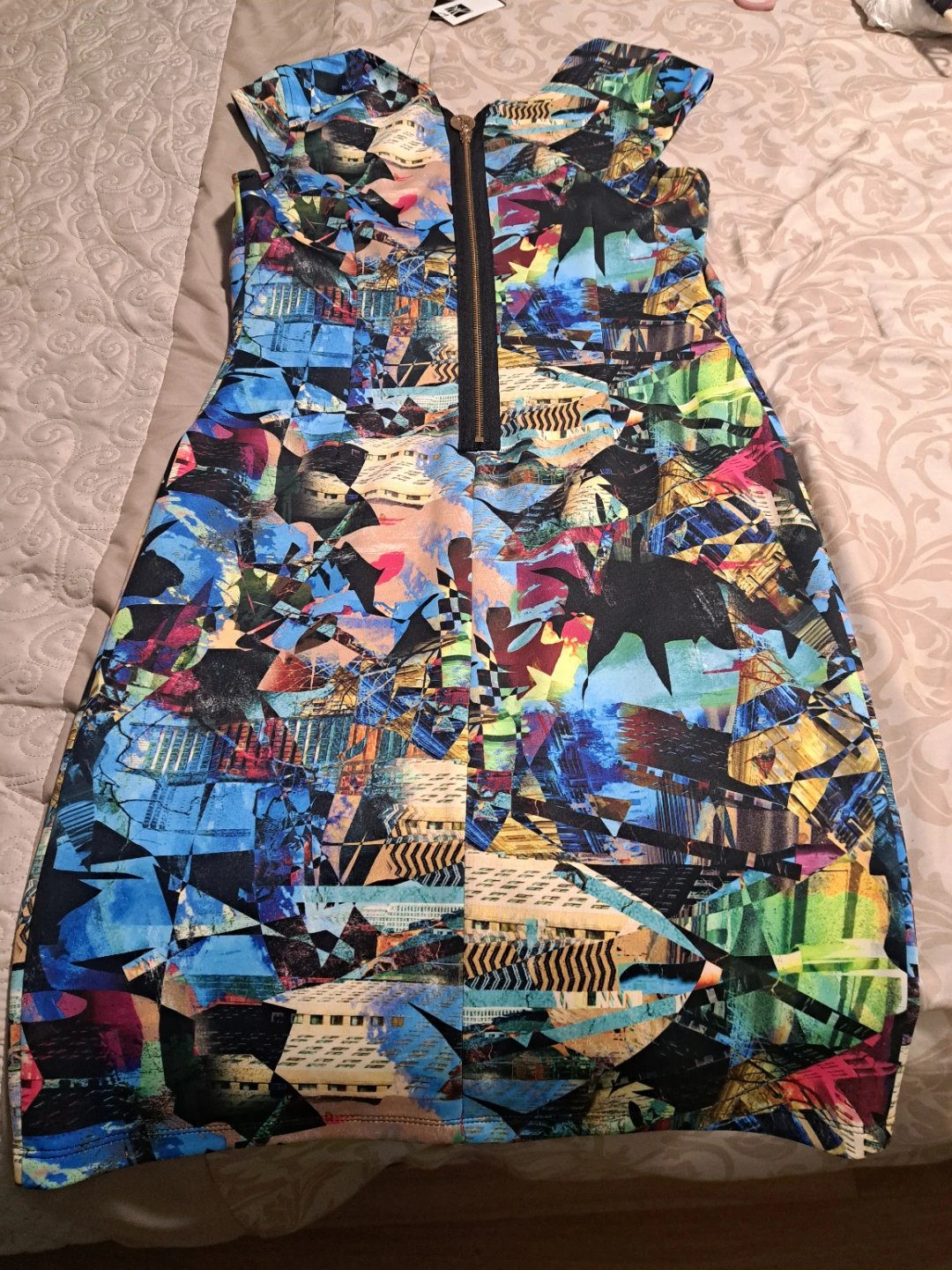 Joseph Ribkoff JR Dress Print 12 Blue - photo 3