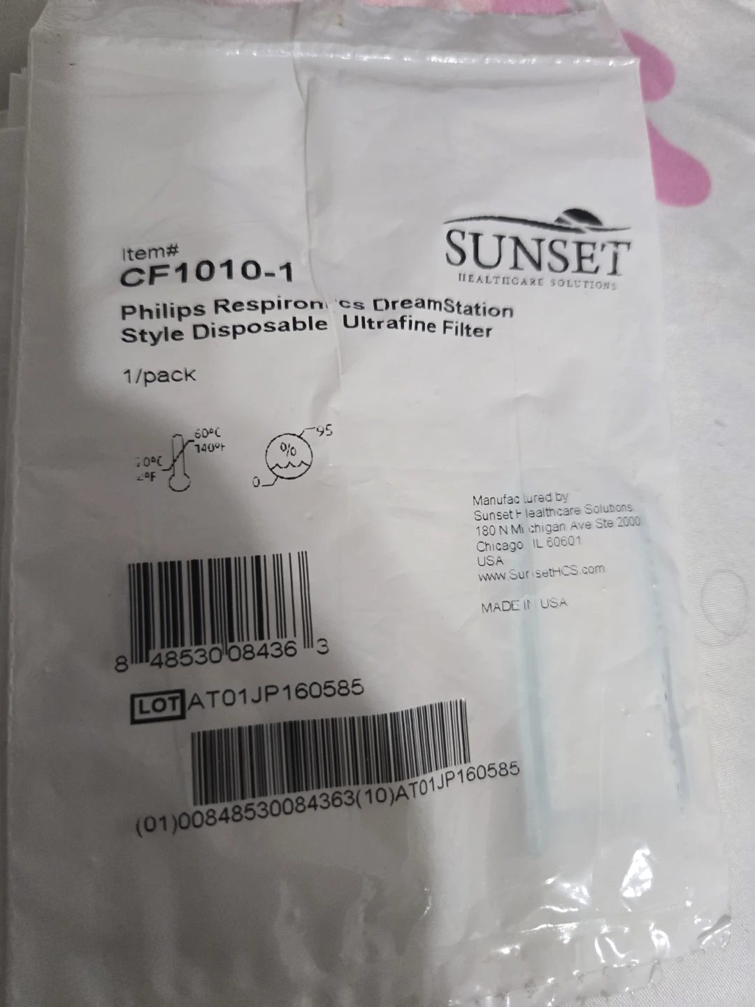 CF1010-1 Philips Respironics DreamStation Filter - photo 2