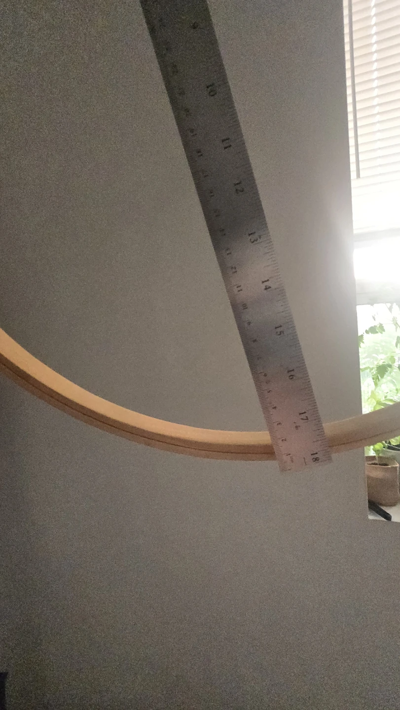 Large 18 inch Embroidery Hoop - photo 2