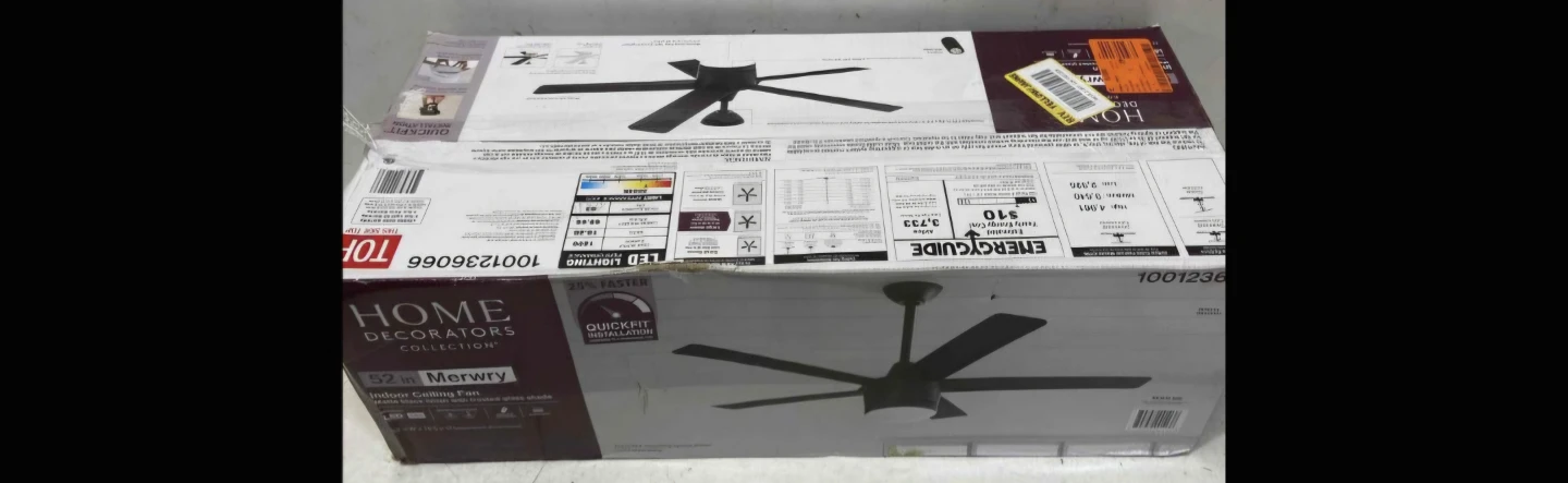Home Decorators Collection Merwry 52 in. LED Ceiling Fan - photo 5