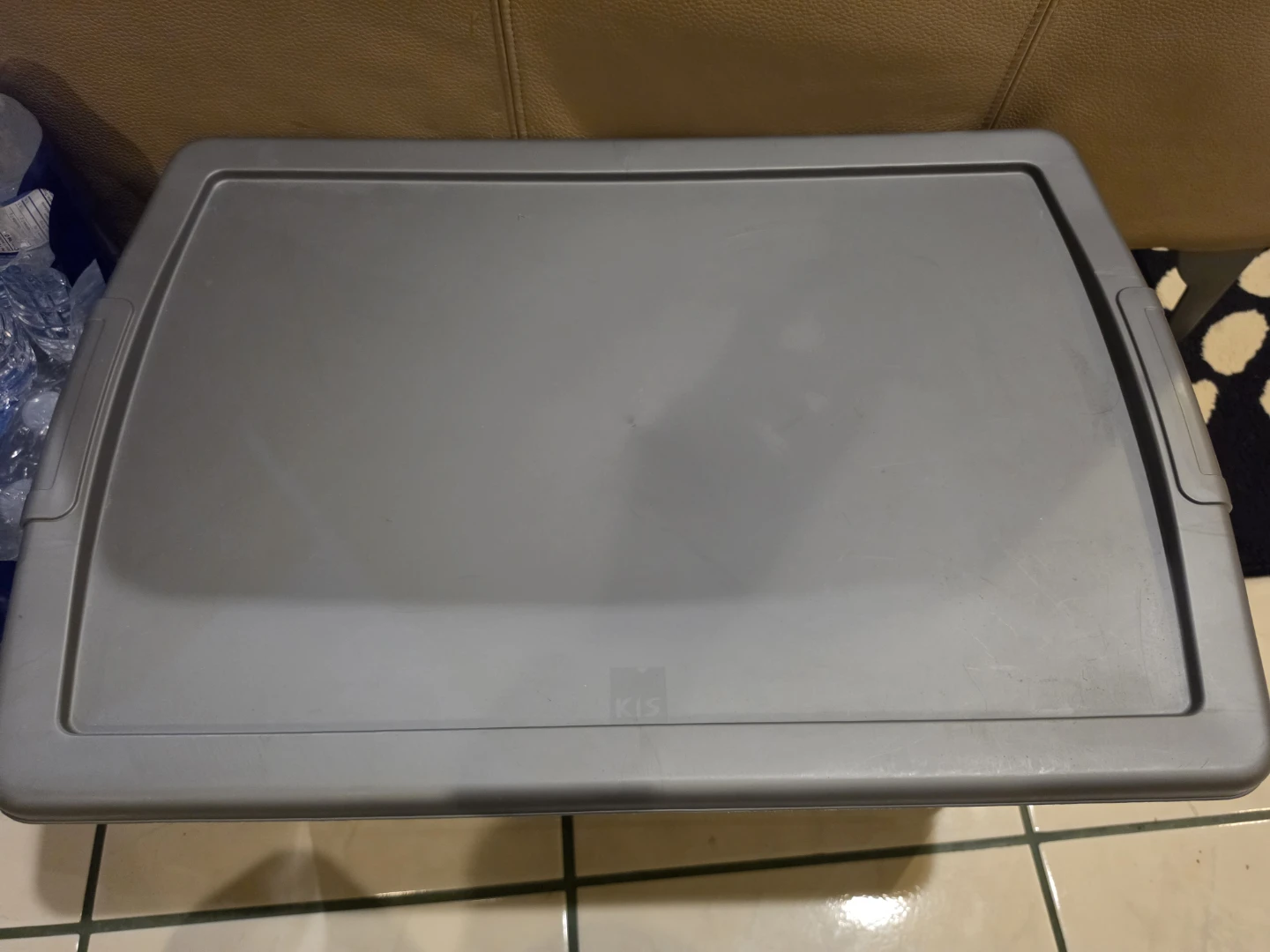 Grey KIS Storage Bin with Lid - photo 2