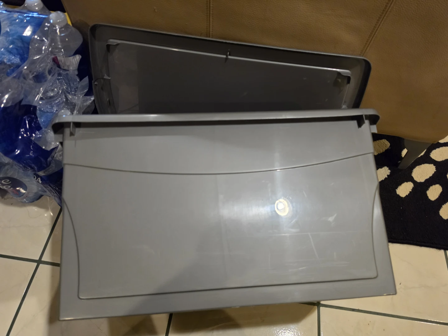 Grey KIS Storage Bin with Lid - photo 4