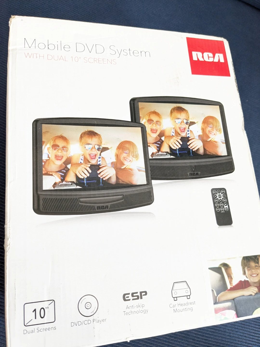 RCA Dual 10" Screen Mobile DVD System