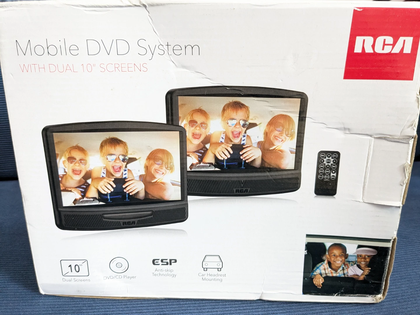 RCA Dual 10" Screen Mobile DVD System - photo 4