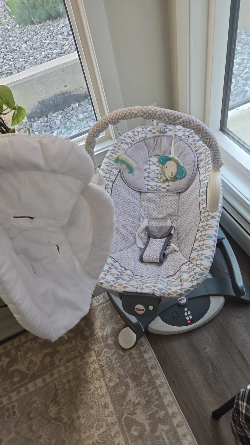 Fisher-Price Glide Soother Baby Chair – Gently Used - photo 4