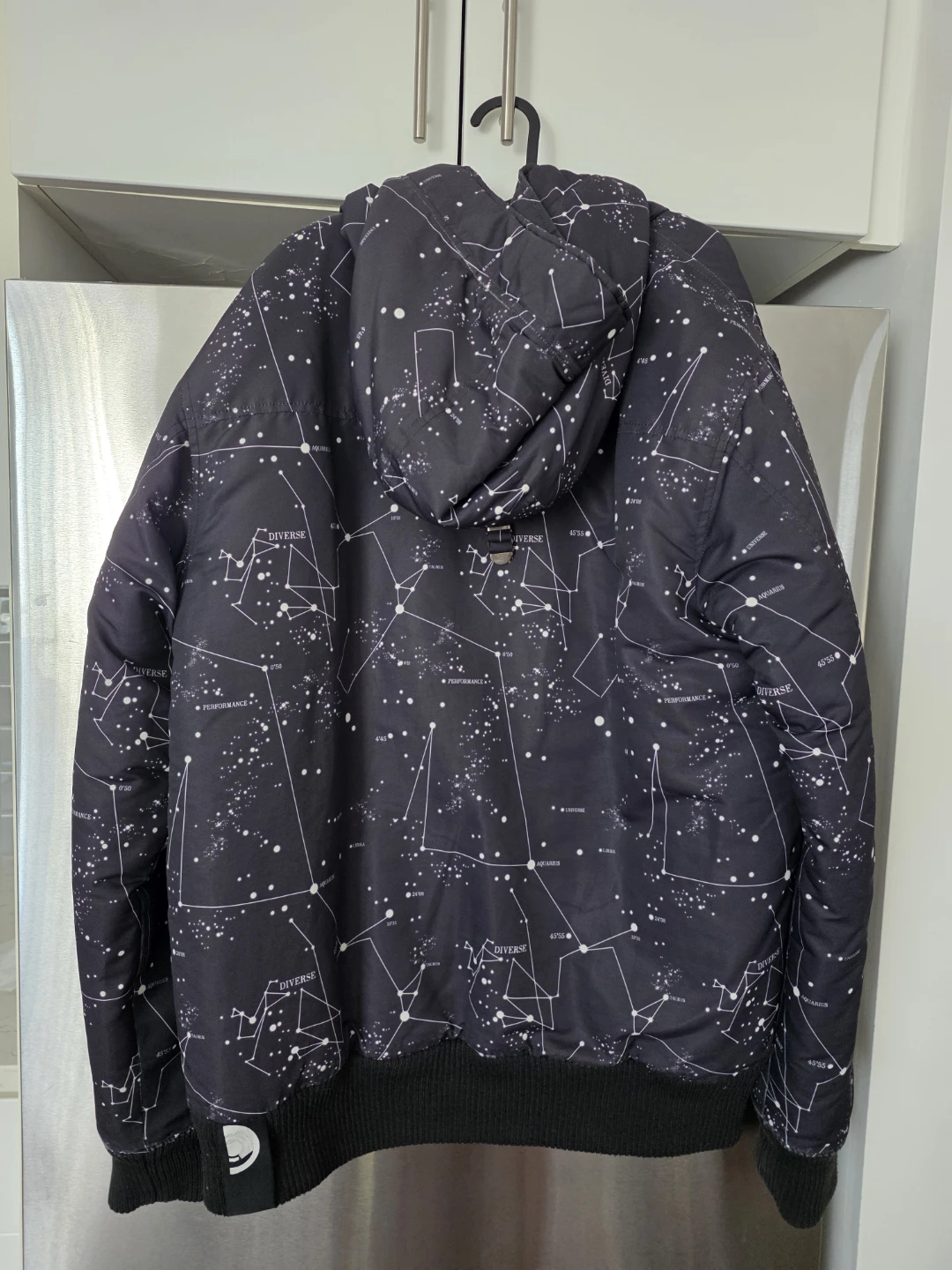 Diverse Performance Bomber Jacket - Constellation Print - photo 2