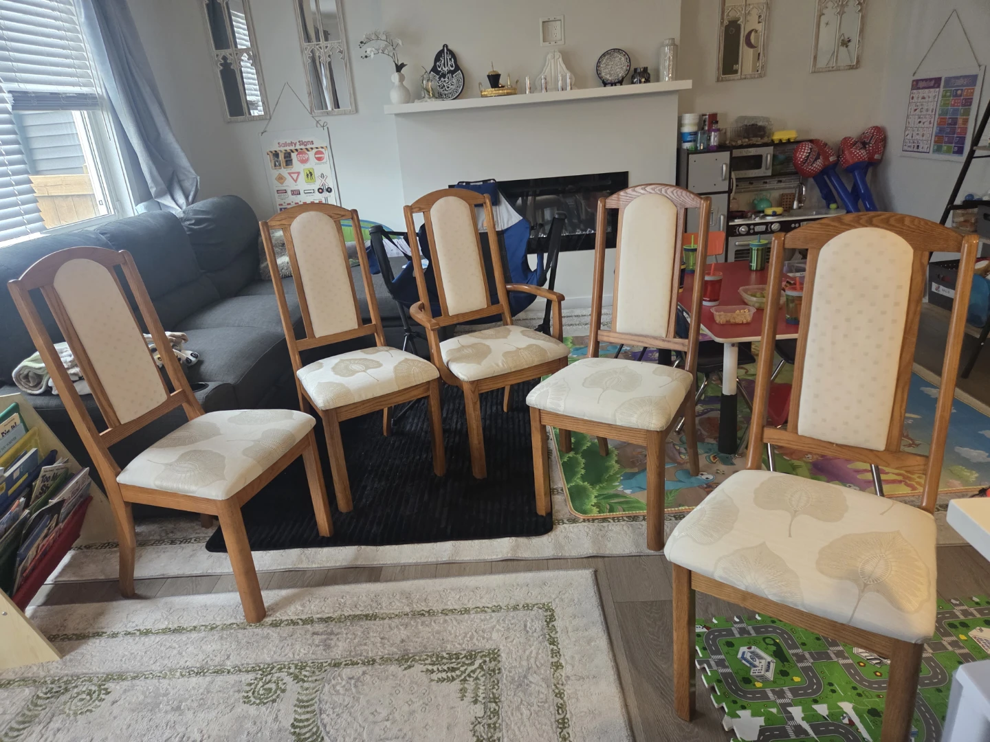 Dining Chairs (Set of 6) plus High quality Table - photo 2