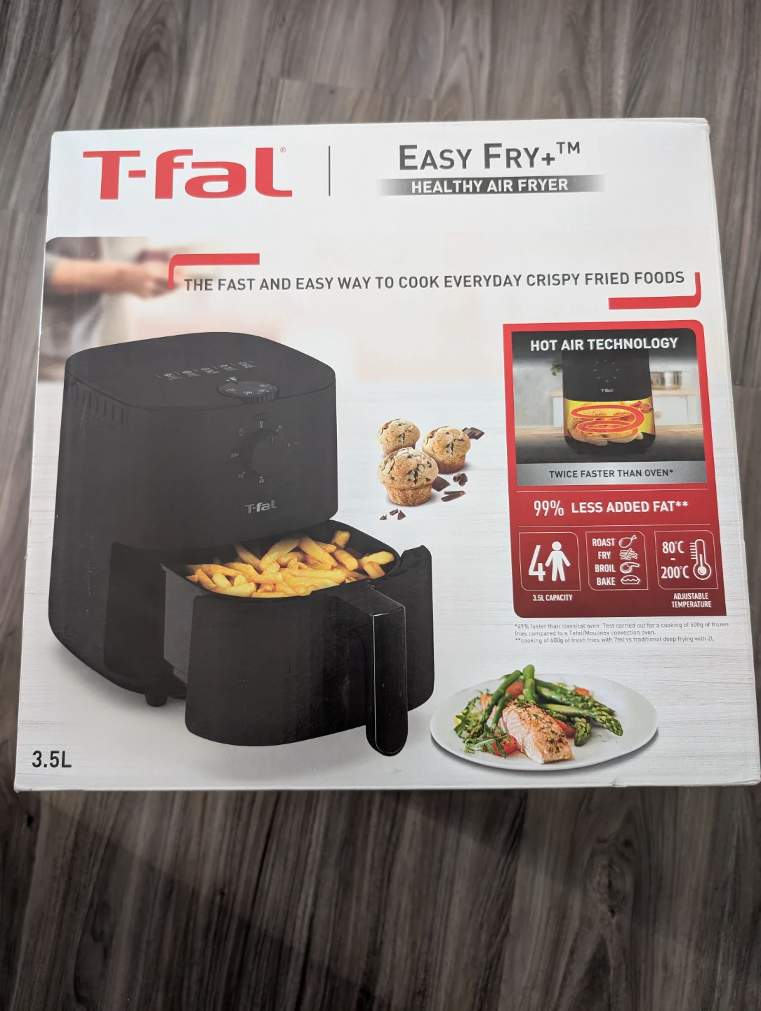 T-fal Easy Fry+ 3.5L Air Fryer
