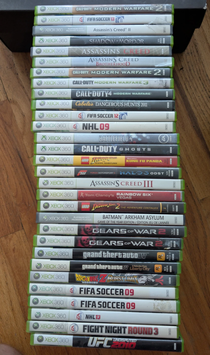 Xbox 360 Games Collection