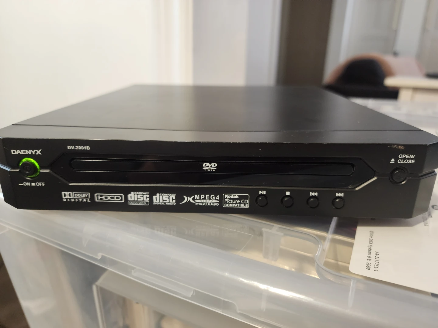 Daenyx DV-2001B DVD Player