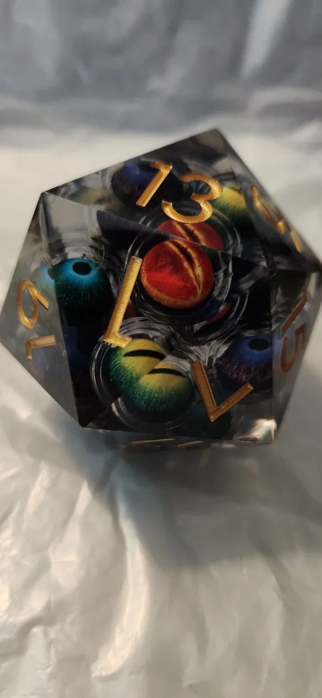 Custom D20 Dice
