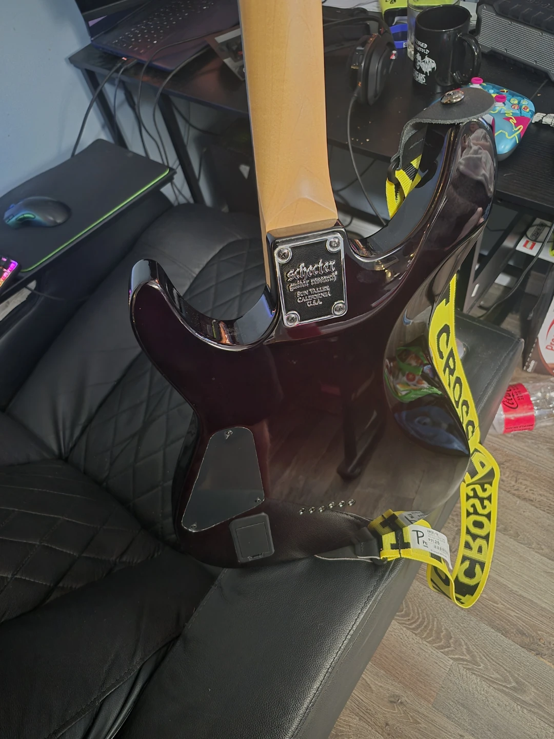 Schecter Demon 6 w/ case NEED GONE ASAP - photo 3