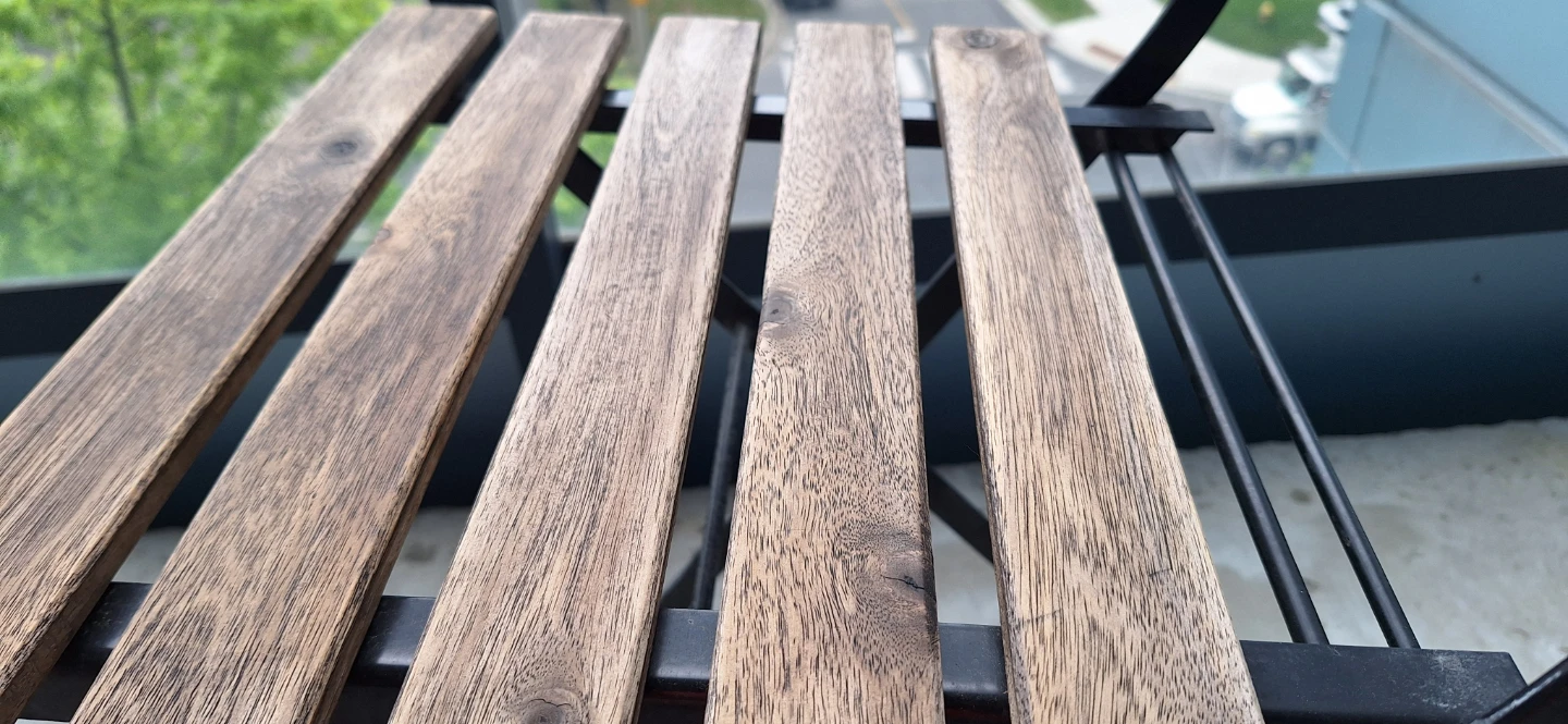 Wooden Bistro Set - Table and 2 Chairs - photo 4