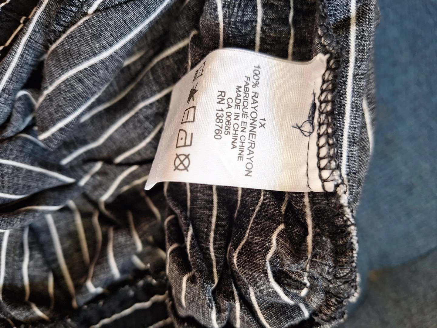 Coquette et Coquine Striped Pants sz 1X - photo 5