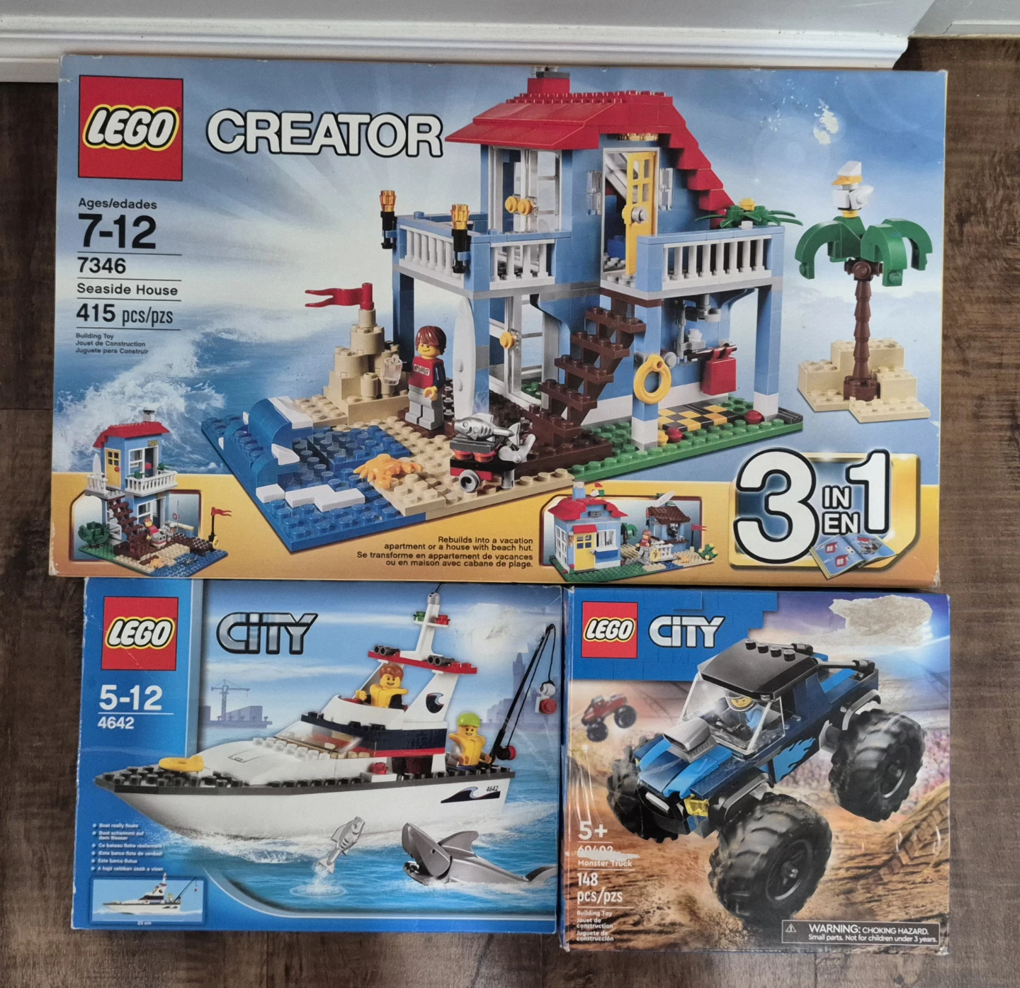 LEGO Creator Seaside House 7346 & City Sets