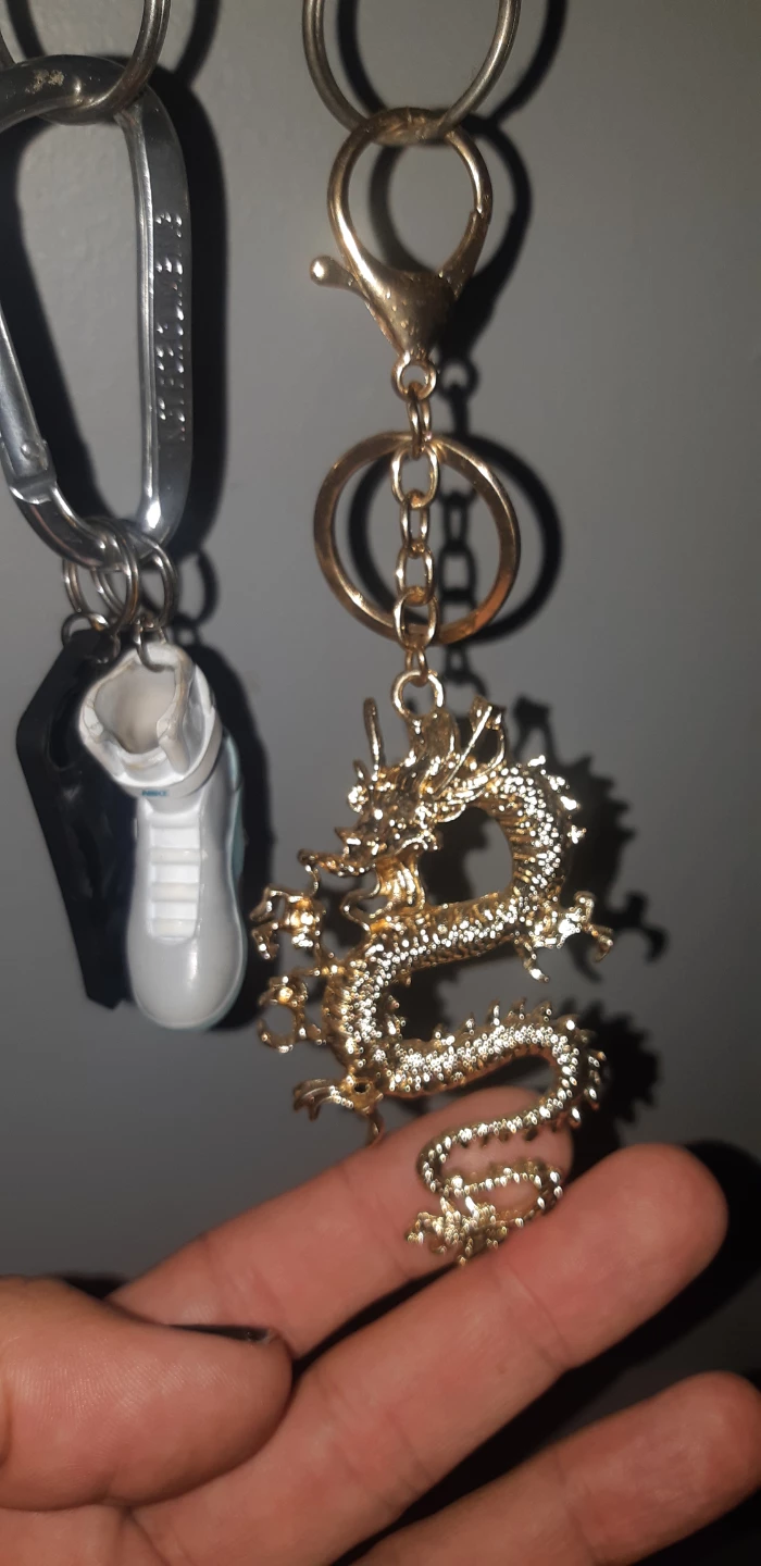 Gold Dragon Keychain - photo 2