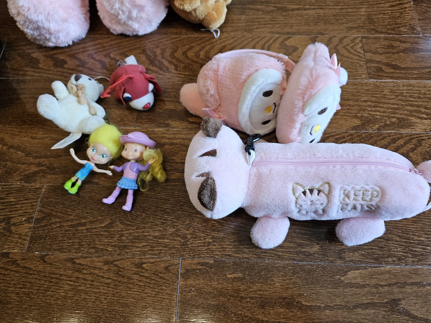 Brand New Pink Cat Pencil Case and Ear muff warmer, and ... - photo 2
