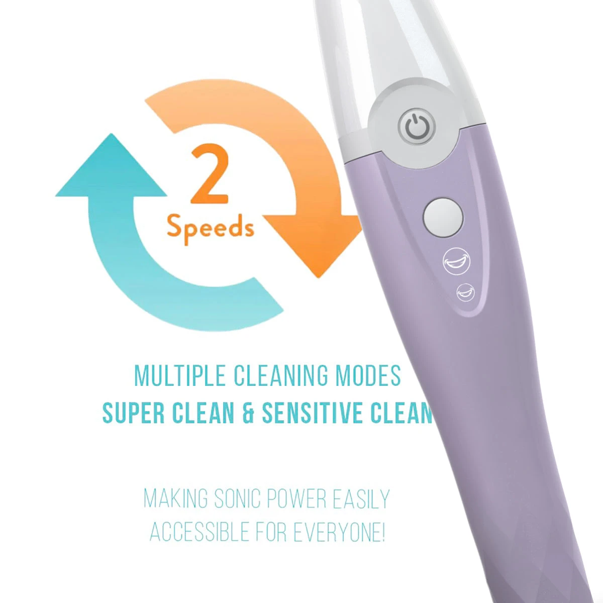 Sonic Toothbrush with UV Sanitizer Base - Purple - photo 4