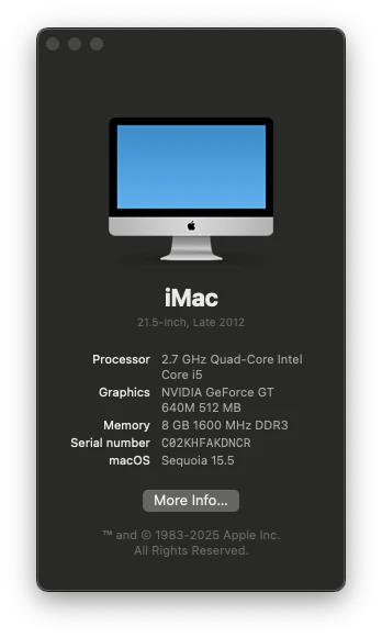 Apple iMac 21.5-Inch (Late 2012) - photo 5