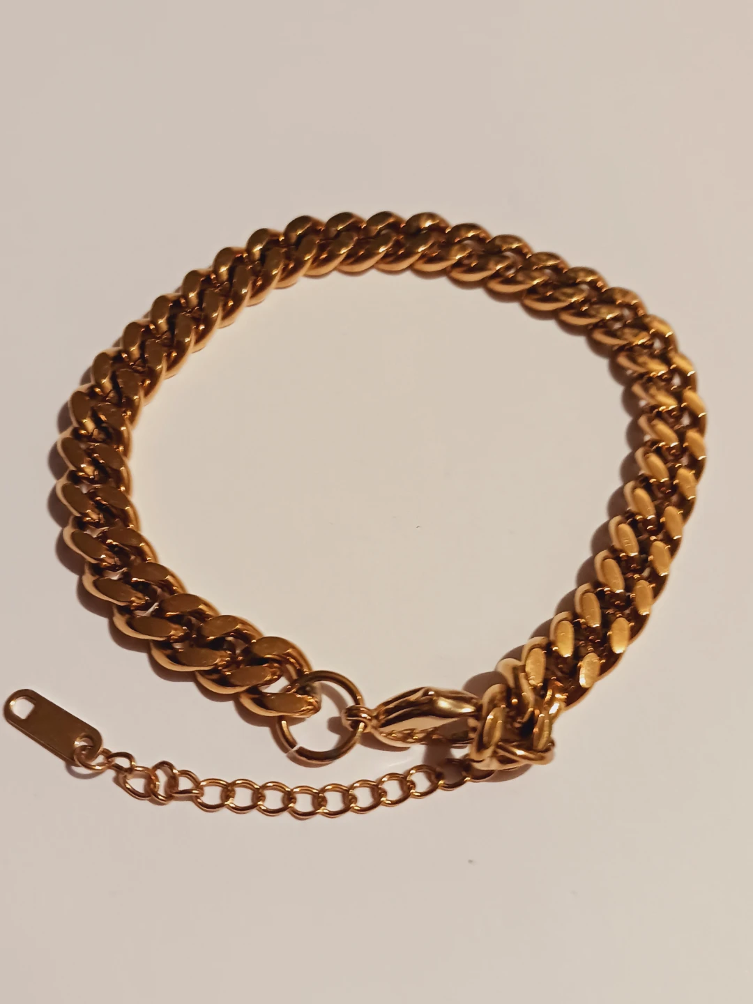 Gold Tone Chain Bracelet - photo 2