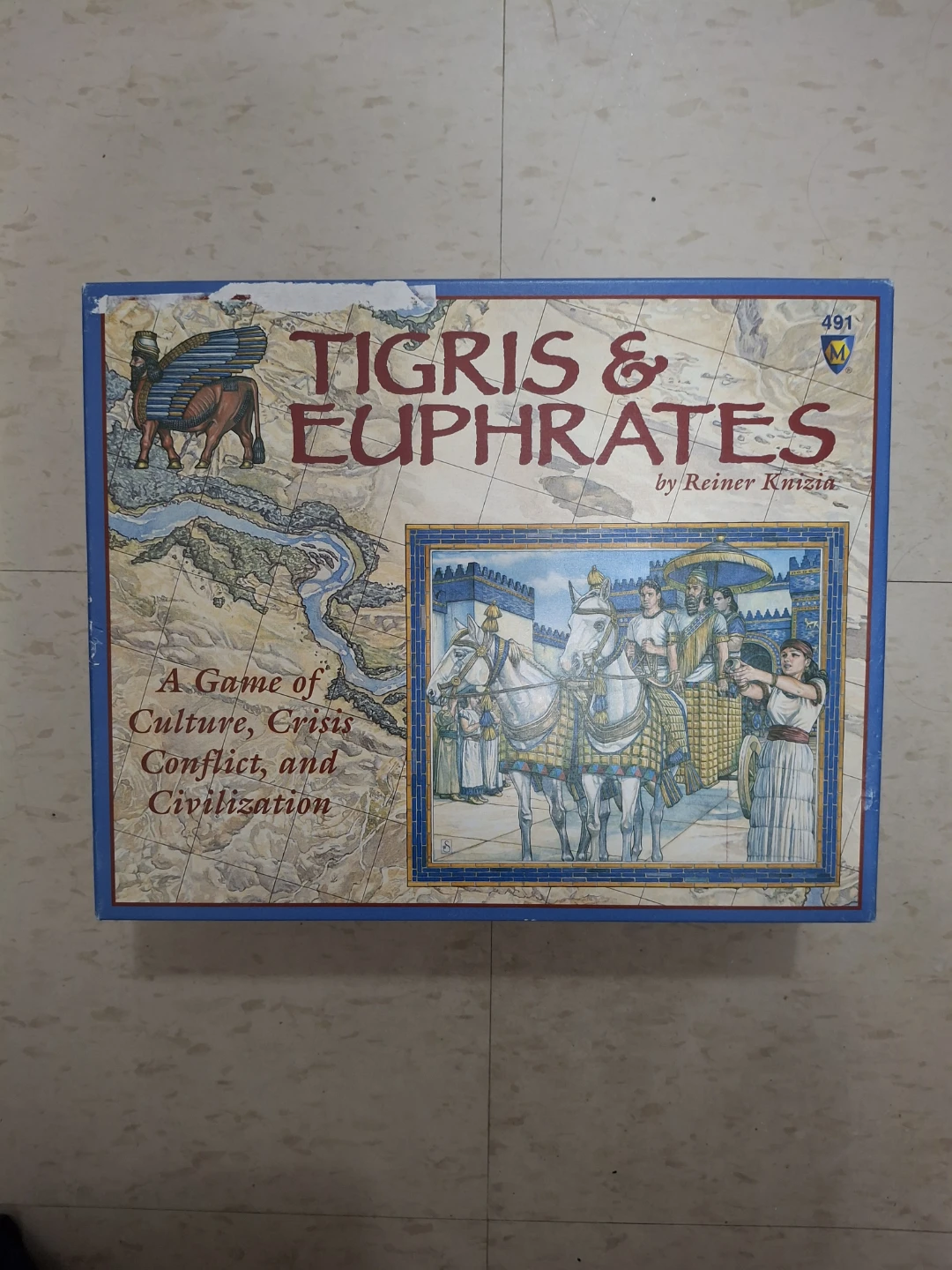 Tigris & Euphrates Board Game by Reiner Knizia