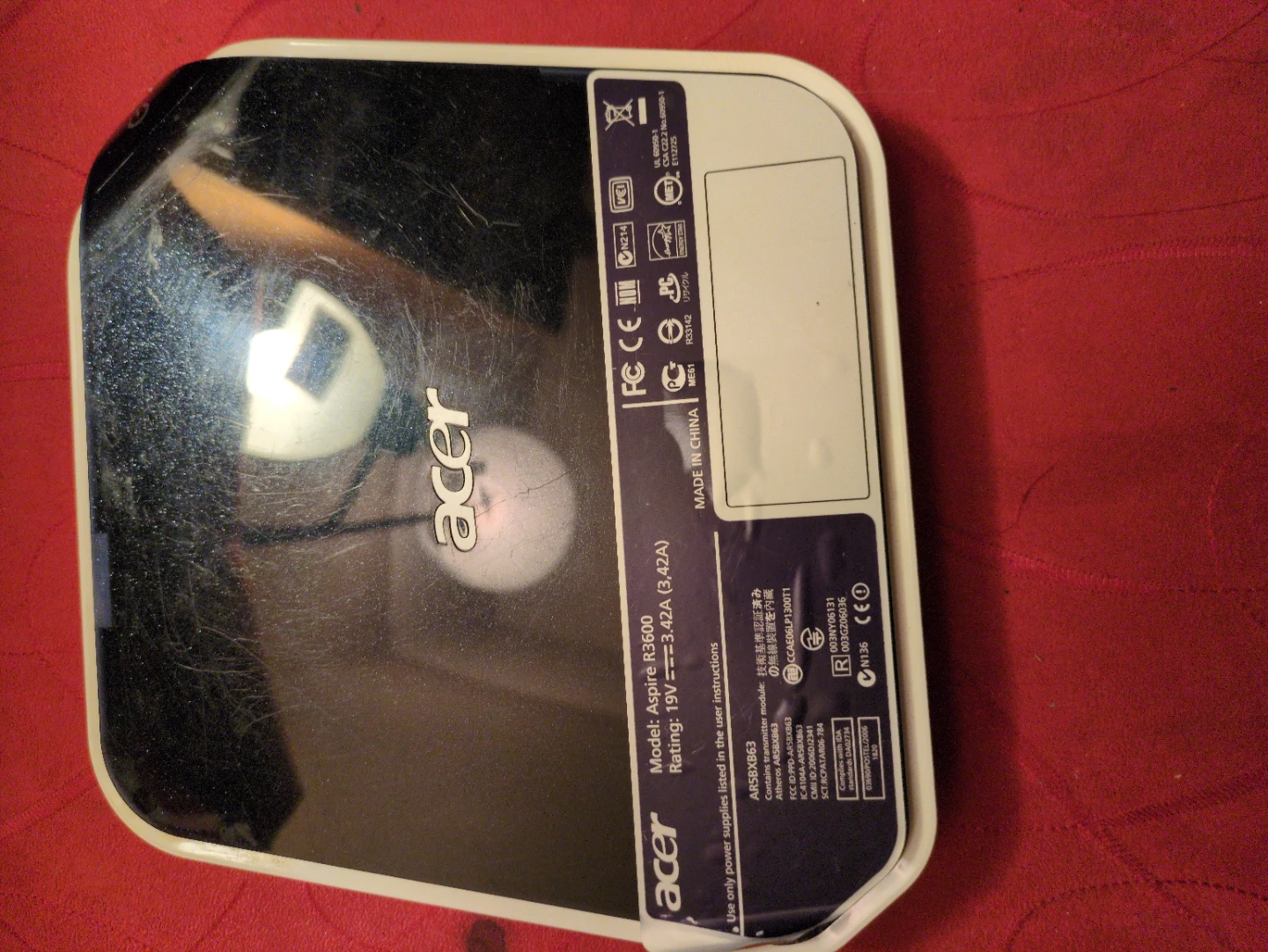 Acer Aspire R3600 Laptop