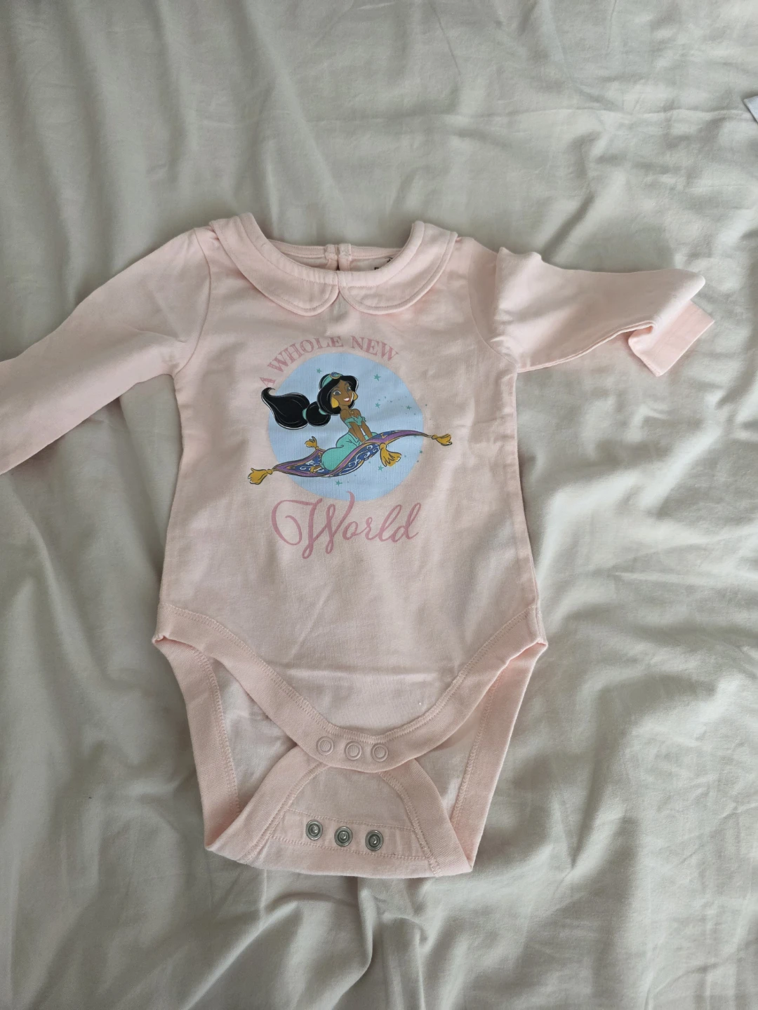 Disney Princess Jasmine Baby Onesie 6-9M
