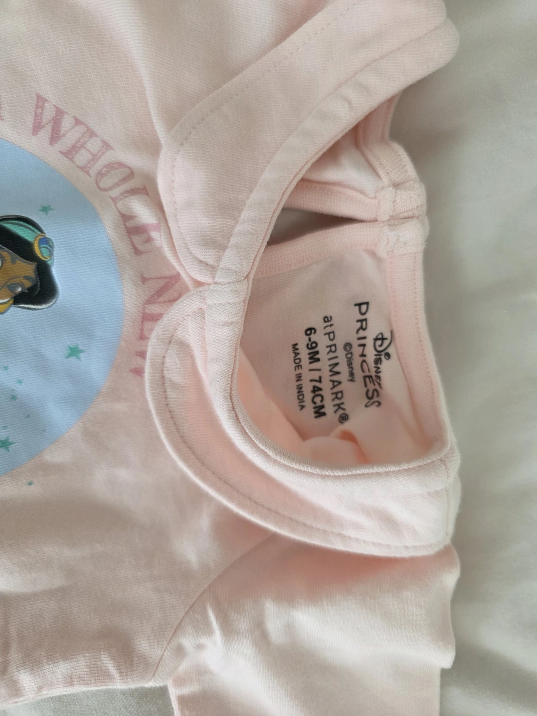 Disney Princess Jasmine Baby Onesie 6-9M - photo 2