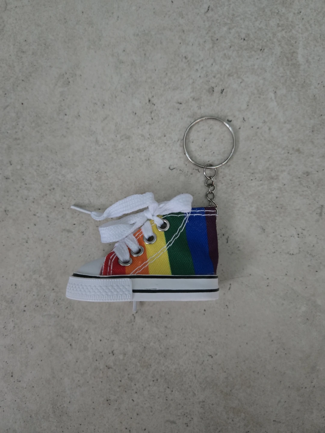 Rainbow Pride Swag Bundle - Sneaker Key Chain, Fan, Sun Glasses - photo 3