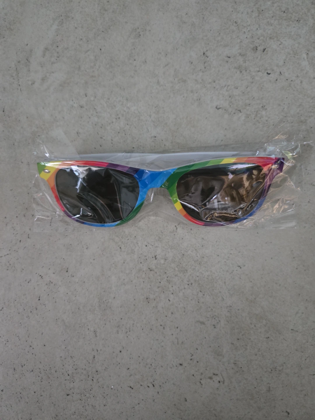 Rainbow Pride Swag Bundle - Sneaker Key Chain, Fan, Sun Glasses - photo 4