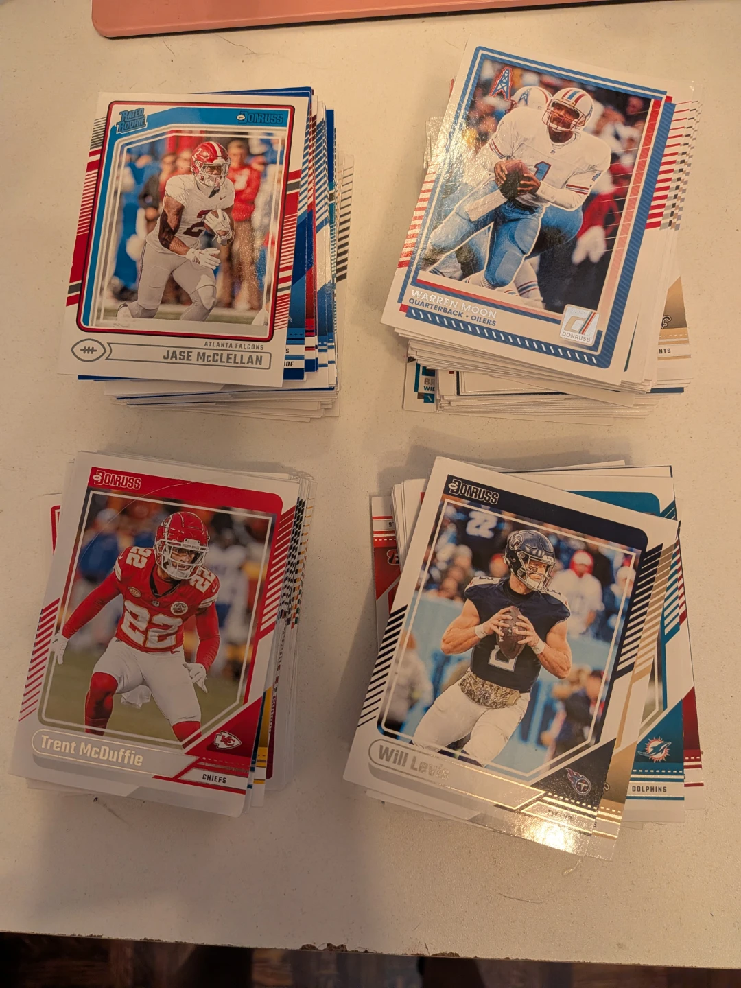 Collection of Donruss Football Cards