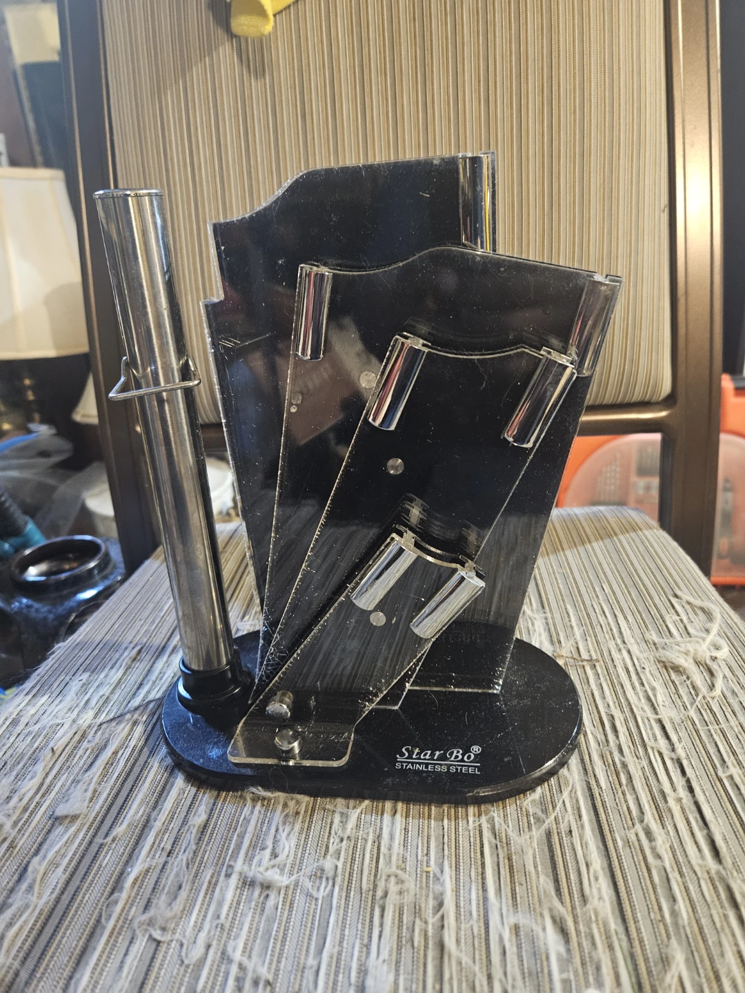 Star Bo Stainless Steel Knife Block Holder - photo 2