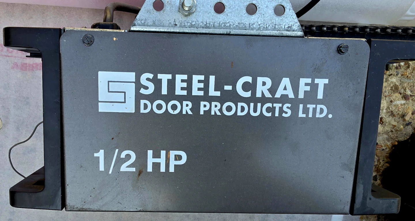 Steel-Craft 1/2 HP Garage Door Opener with remotes