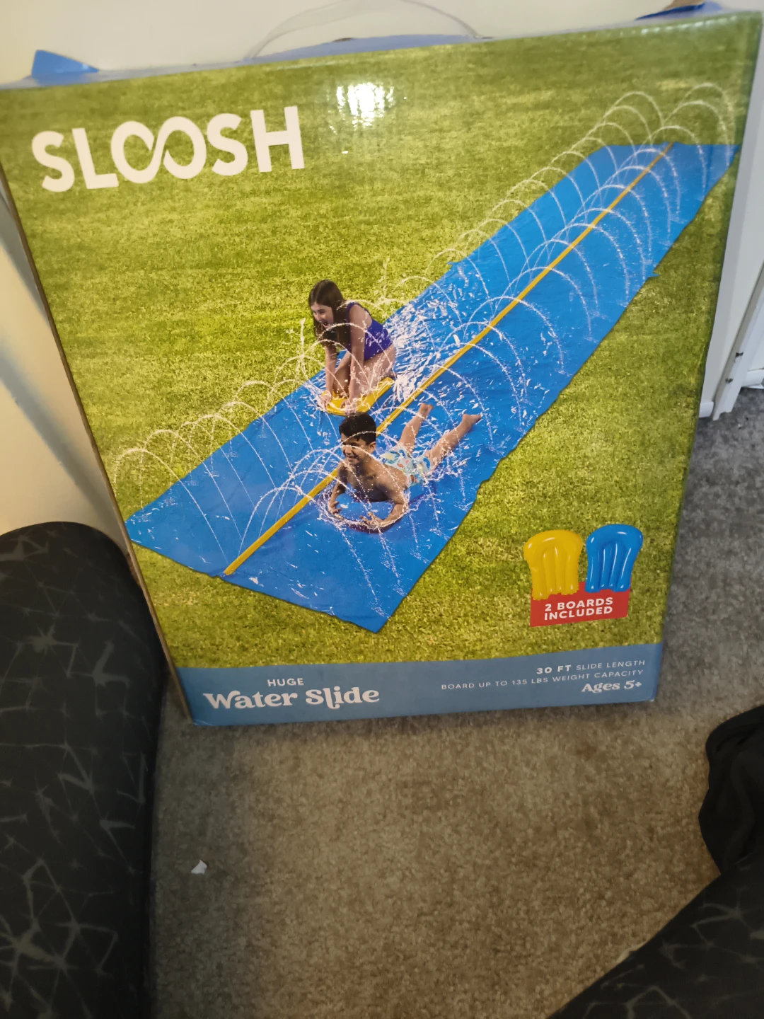 SLOOSH Huge Water Slide - 30 FT Length