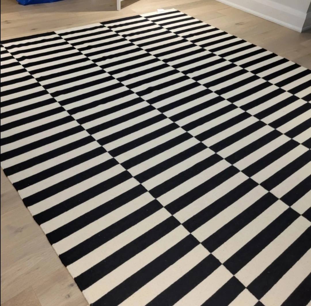 IKEA Stockholm Striped Rug - photo 2