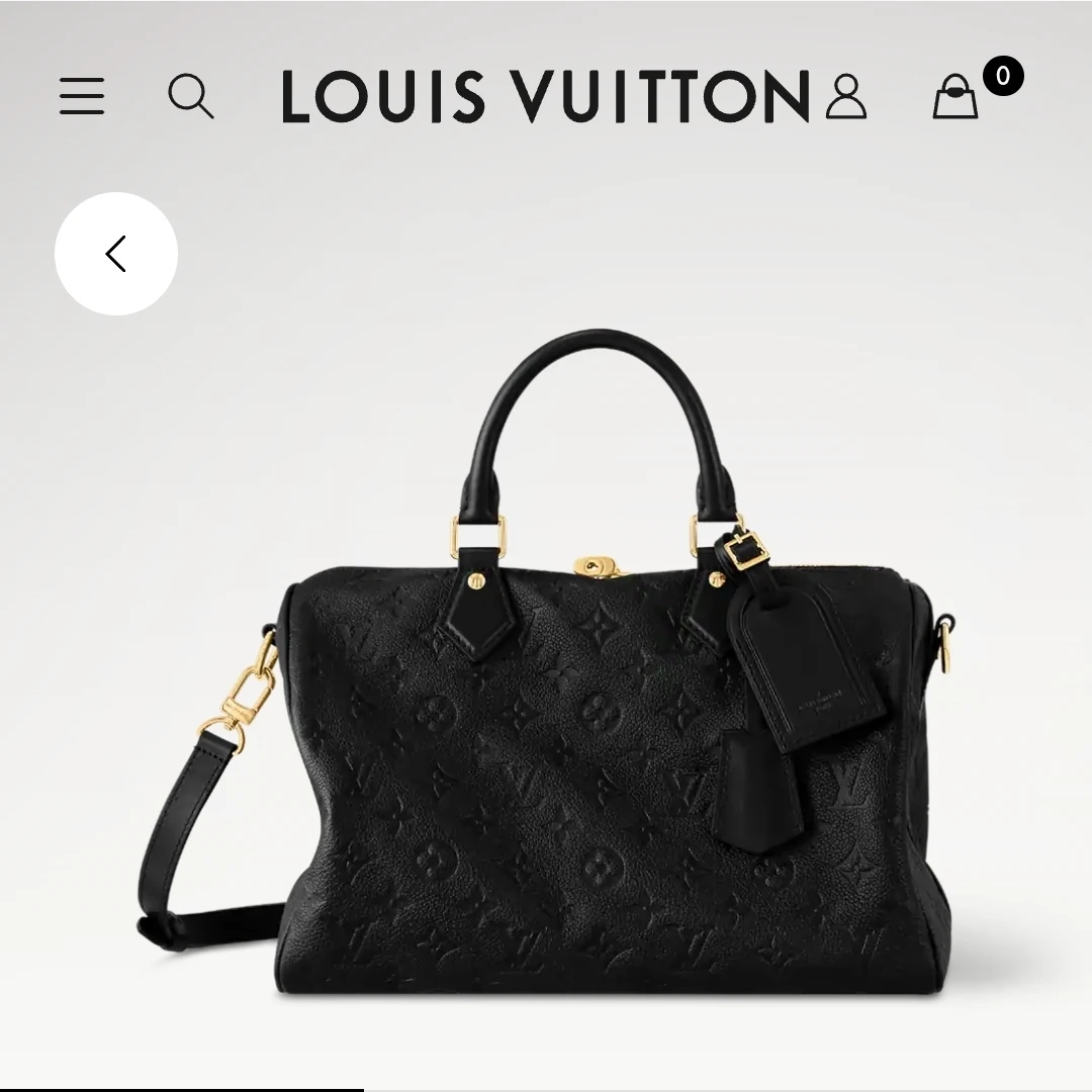 Louis Vuitton Speedy Bandoulière Monogram Empreinte Leather Bag - photo 3