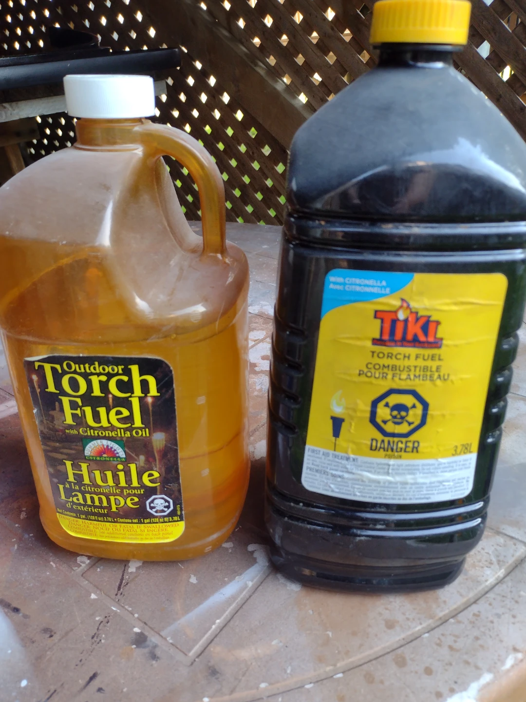 6 Metal Tiki Torches with Citronella Fuel - photo 5