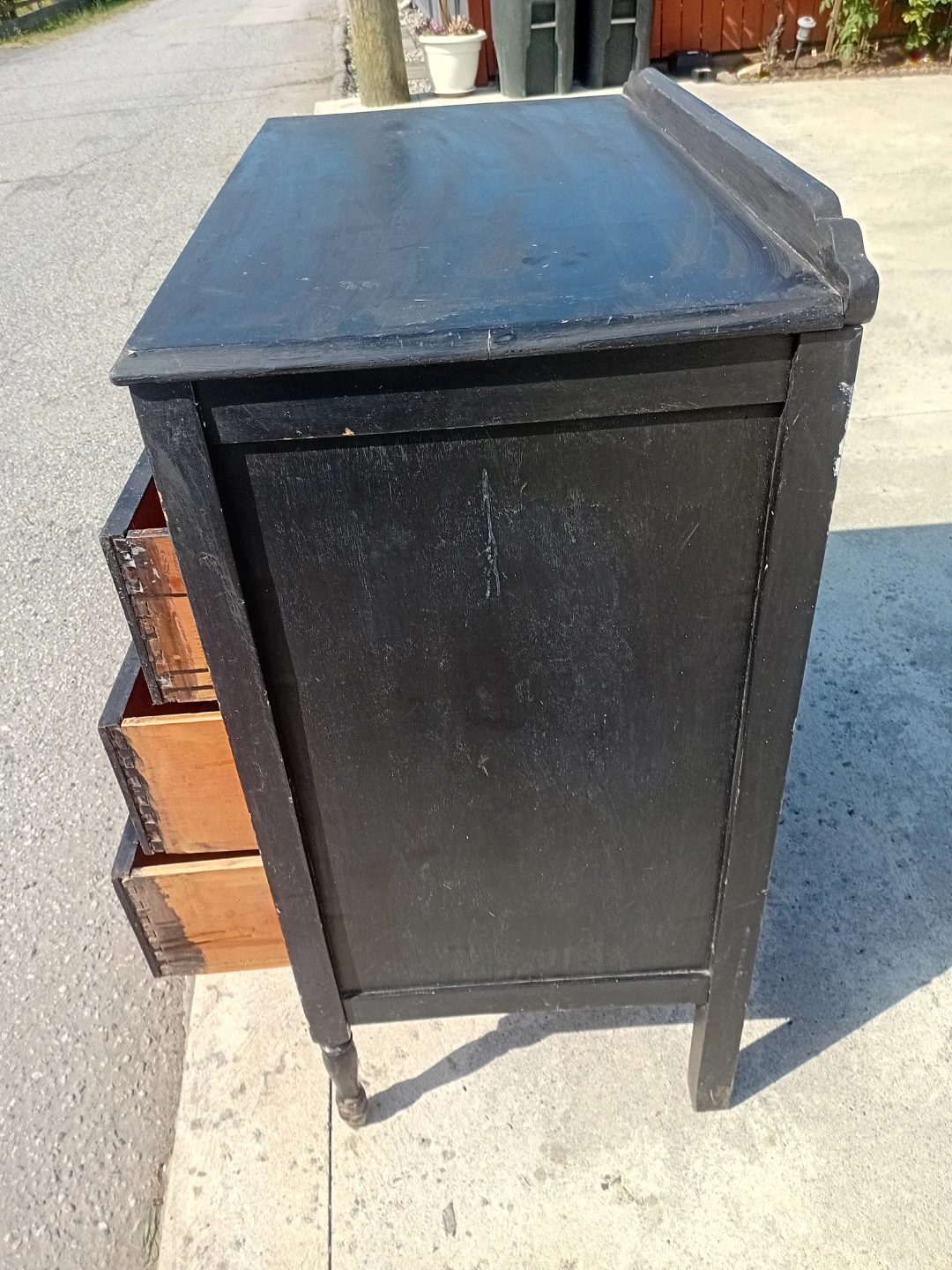 Black 5-Drawer Dresser - photo 2