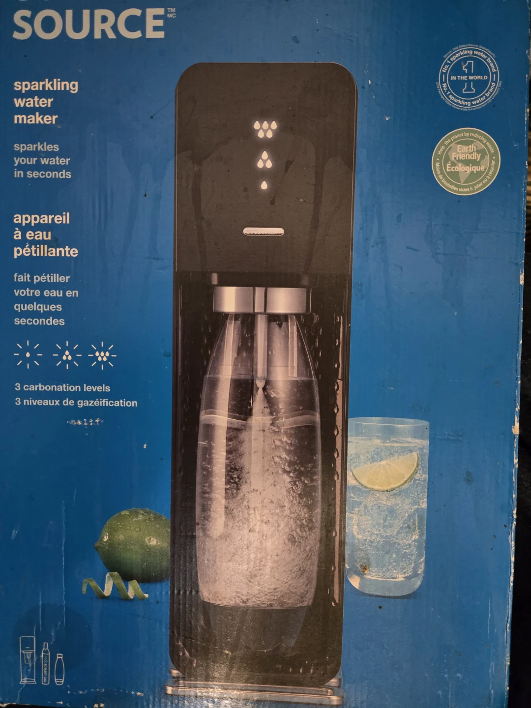 Brand New SodaStream SOURCE Sparkling Water Maker