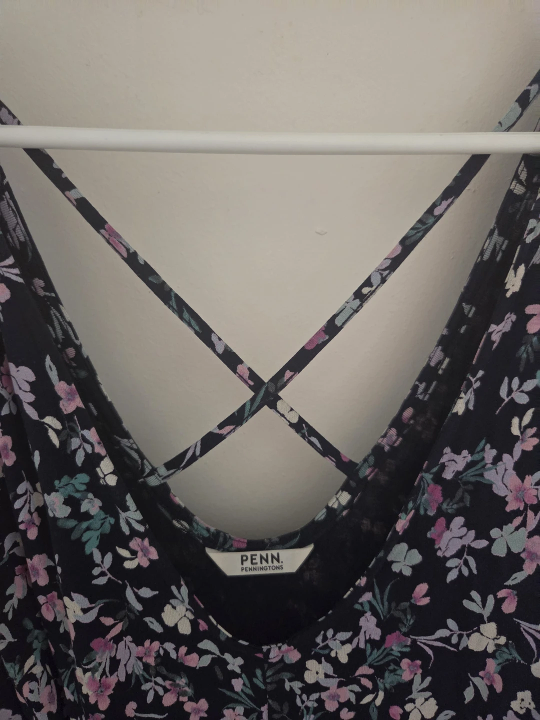 Penn. Penningtons Navy Maxi dress with floral pattern - photo 4